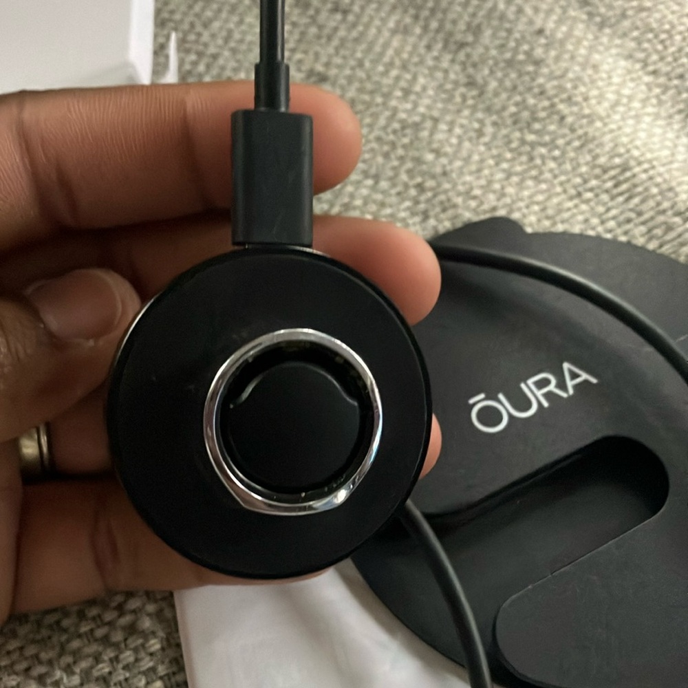 Oura Gen3 Heritage Silver US10